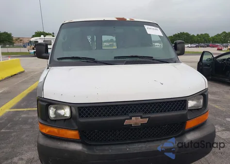 2012 Chevrolet Express 2500 Work Van from USA, damaged, VIN 1GCWGFBG9C1129100